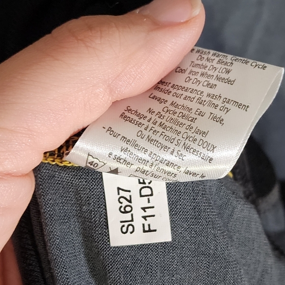 Smartwool Men's Gray and Black Merino Wool Long Sleeve Shirt - Picture 3 of 6